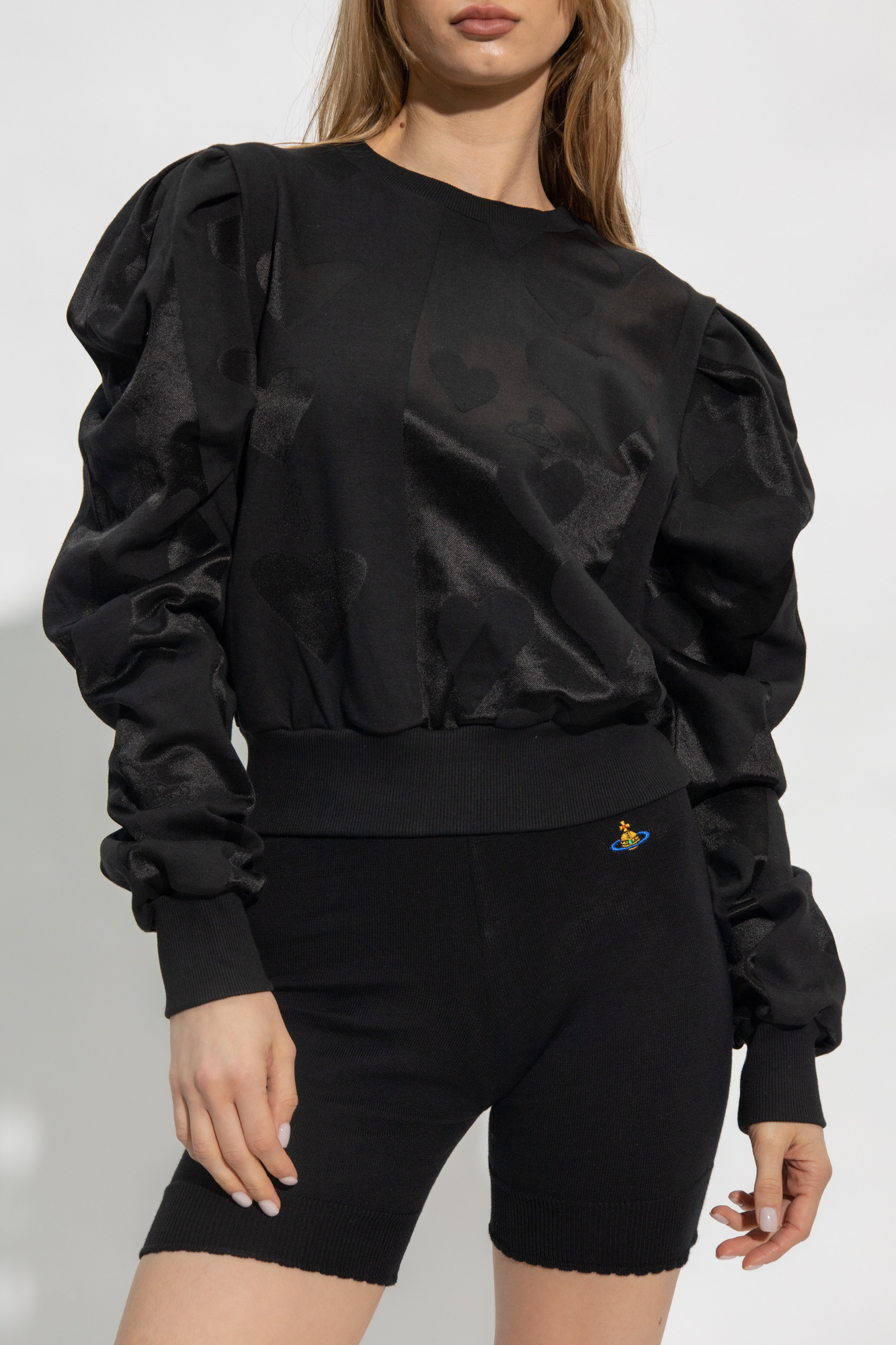 Vivienne Westwood 'Aramis' sweatshirt with puff sleeves | Women's